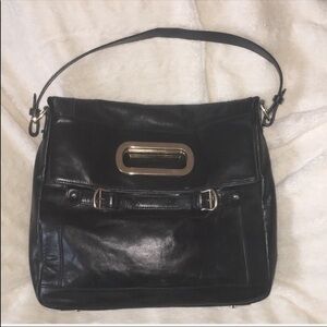 Charles David Leather Caitlin Foldover Bag